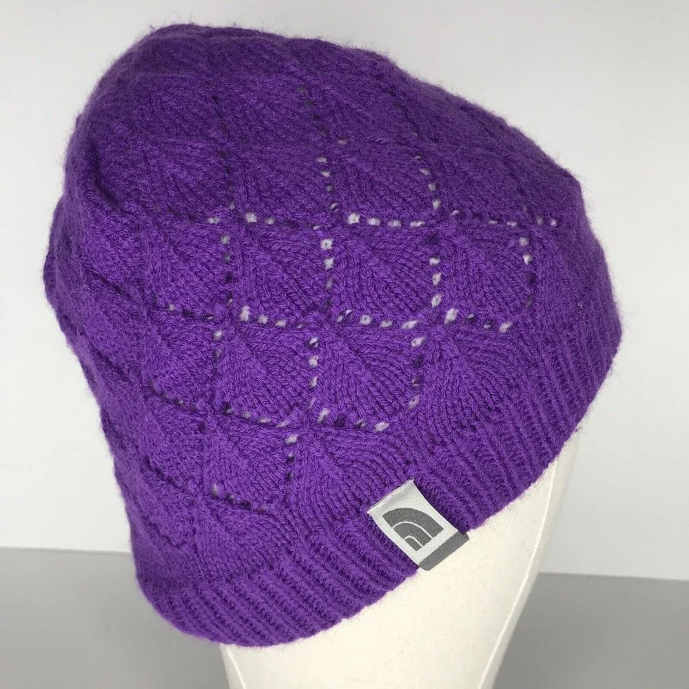 The North Face Youth One Size Purple Beanie